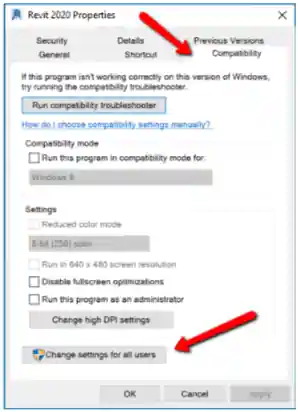 “Change settings