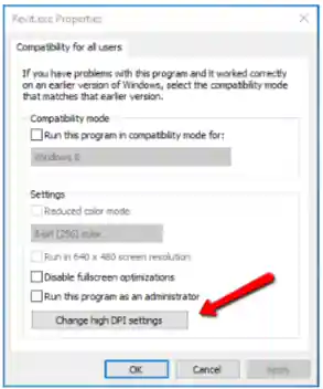 “Change settings