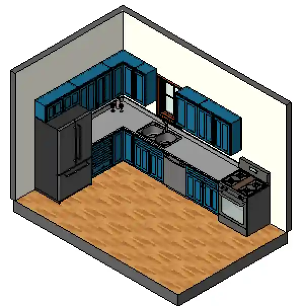 Kitchen model