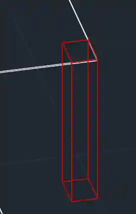 Red object to subtract from white object