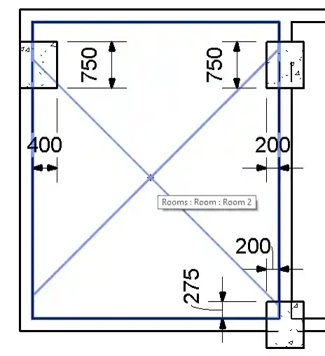 Column finish area