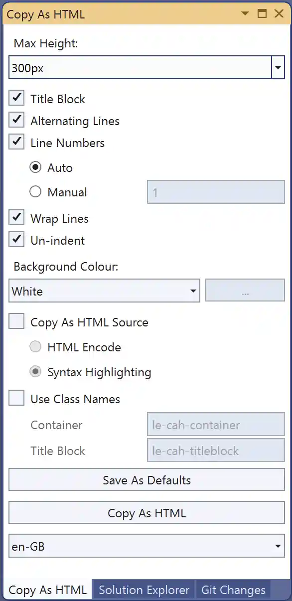 Copy As HTML 2022