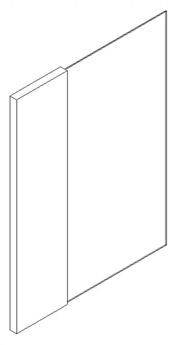 Curtain wall panel