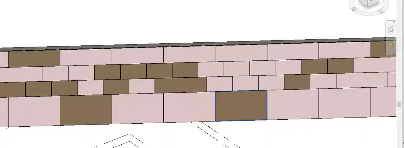 Different materials to parts