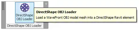 DirectObjLoader ribbon panel icon using embedded resources
