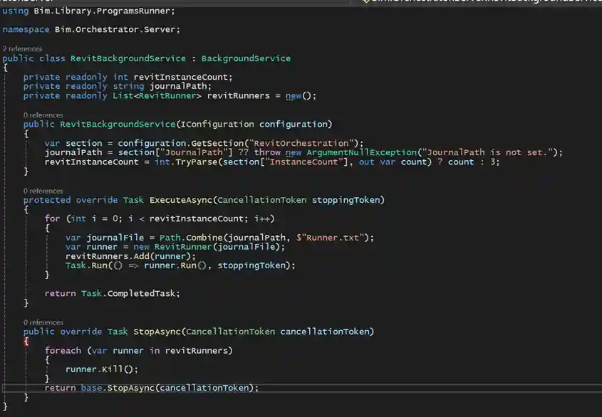Revit Parallel Task Orchestration on the Server