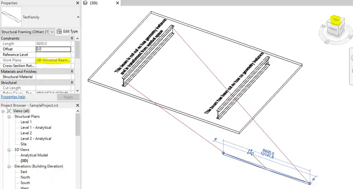 Family instance placement