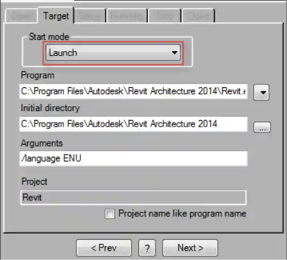 Profiler target