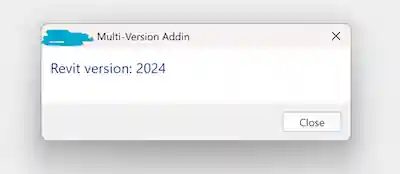 Multi-verxsion add-in Multi-verxsion add-in