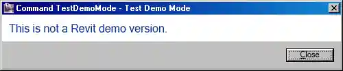 Not a demo version
