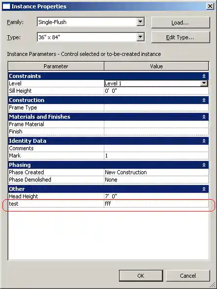 Shared parameter