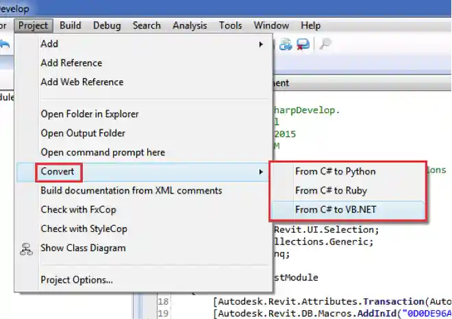 Converting language