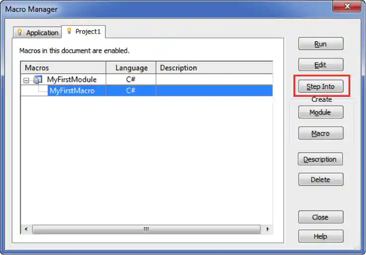 Revit Macro