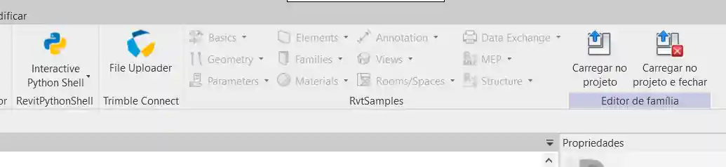 RvtSamples greyed out