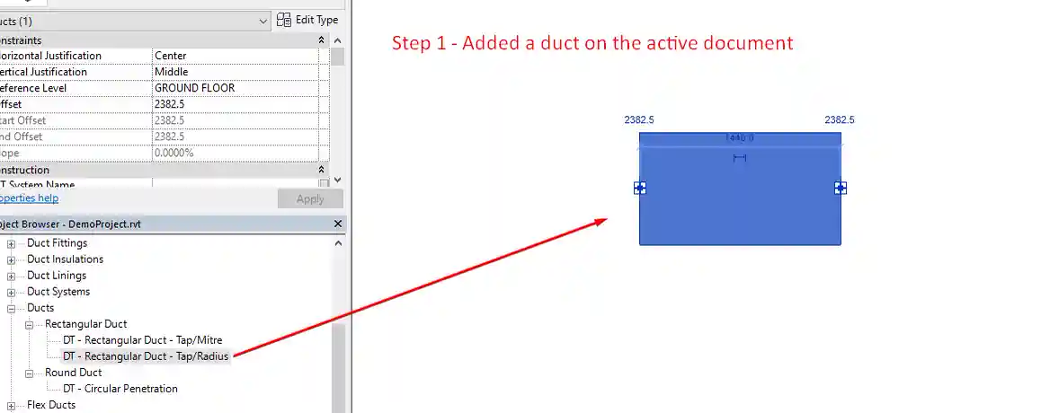 Added duct