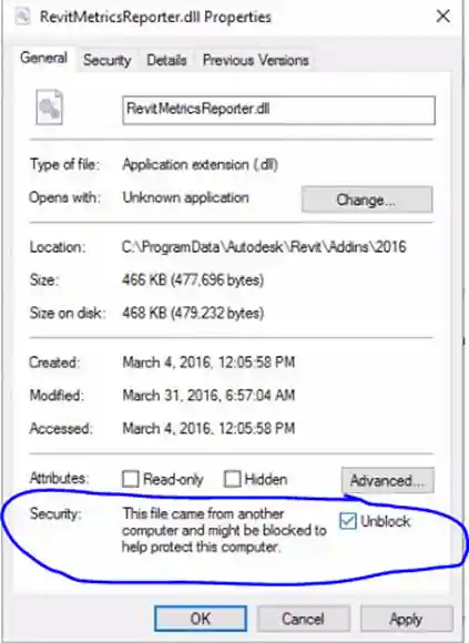 Security Unblock