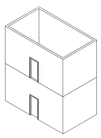 Two level house