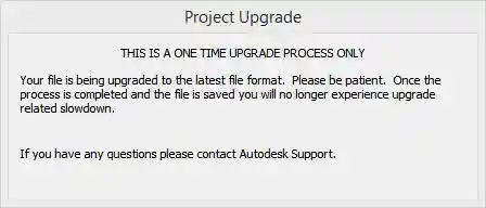 Upgrade message