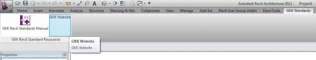 URL ribbon button