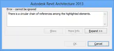 Error message