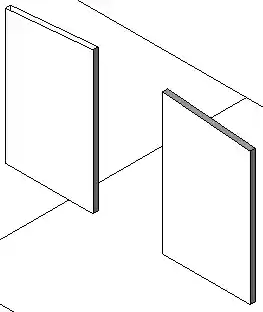 Wall top faces